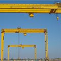 60 Ton & 10 Ton, 44m span, 28m lift GANTRY Crane