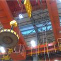 15/10 Ton Magnet-cum-Scrap Handling Double Girder SteelMill EOT Crane