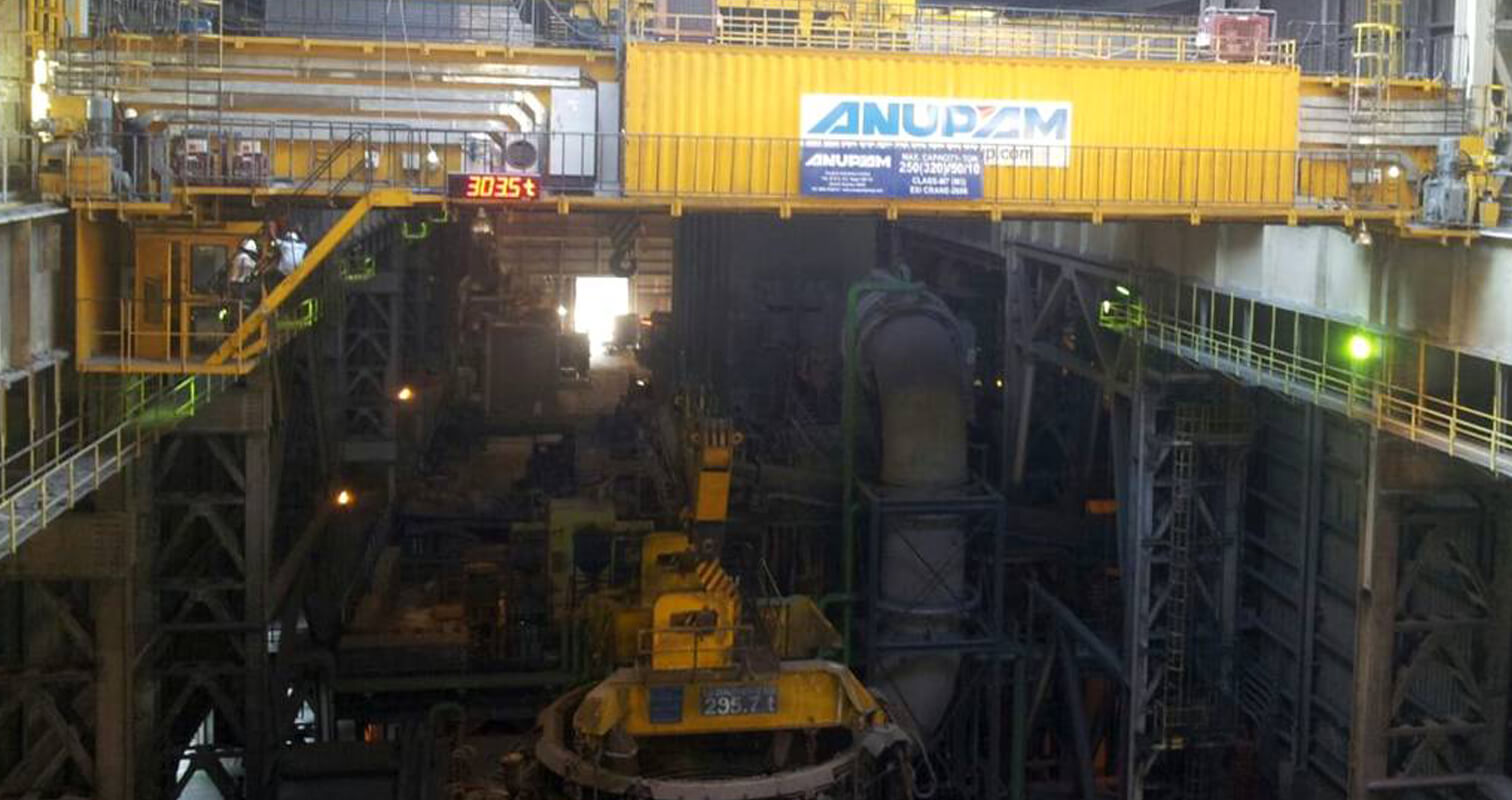 250T/50T+10T EAF Charging Crane for Emirates Steel Industries