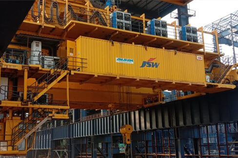 Charging & Teeming Cranes